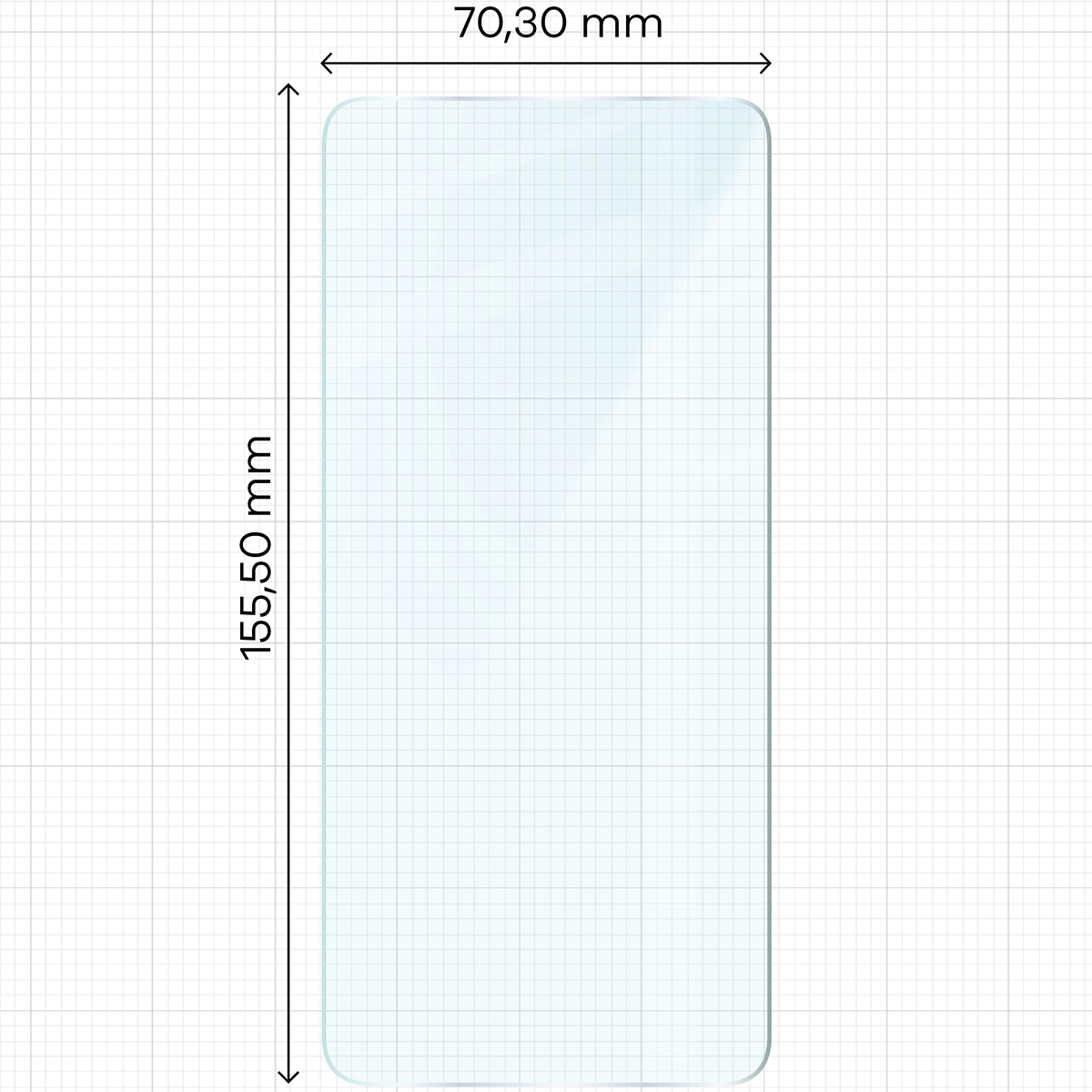 Wymiary szkła hartowanego na ekran telefonu do Xiaomi Poco F7 Ultra